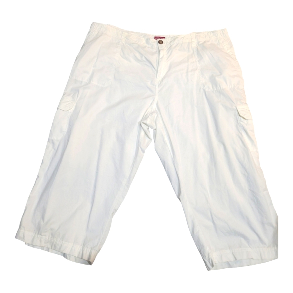 Merona Capris‎ size 24W White NWOT